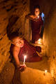 Illuminating the Stairway. print