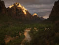 Storm Light over the Gates of Zion print
