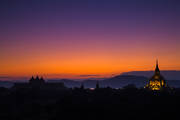 Twilight at the Temples of Bagan