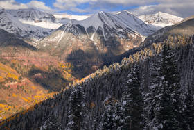 October Snow and Colors of Telluride