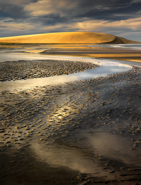 Sunrise illuminates the sand dunes of the surreal Northern Coast of Brazil.