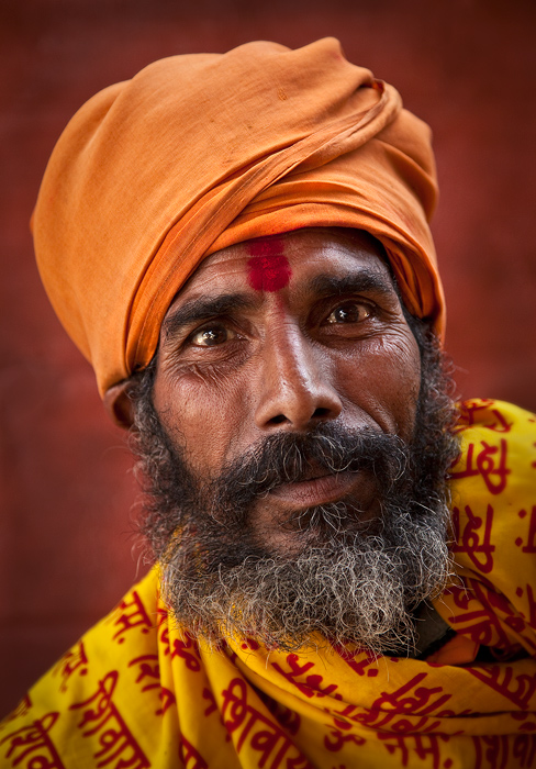 Sadhu Portrait.