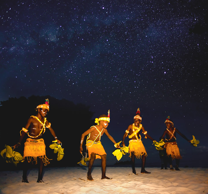 'Sing Sing Tambaran' means 'Dance of the Spirits' in Tok Pisin (Talk Pidgin), the language of Papua New Guinea.&nbsp; This was...